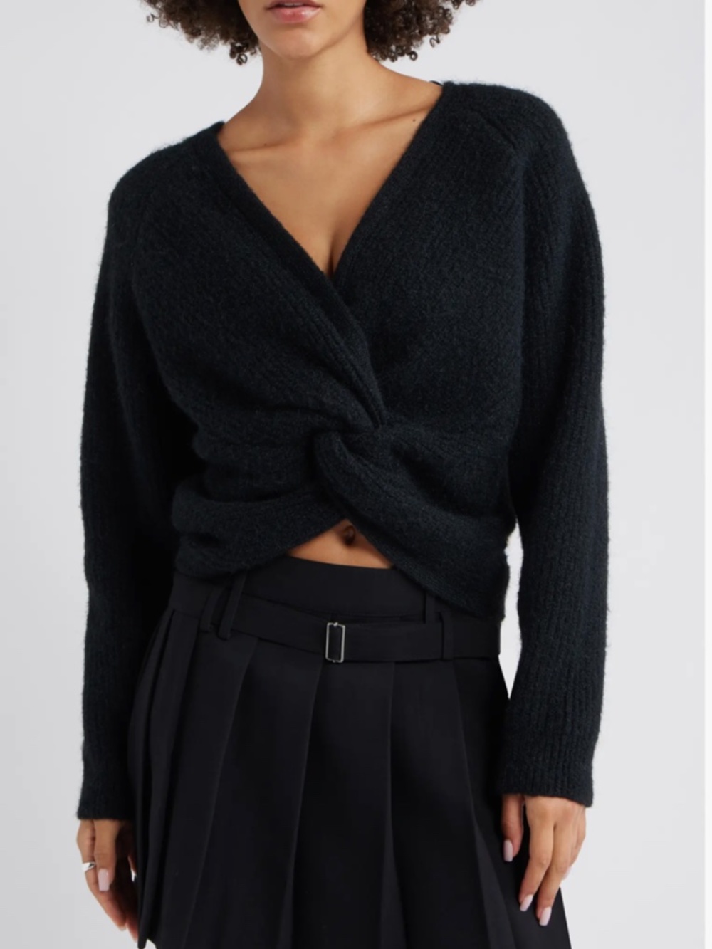 Open Edit Twist Reversible Sweater